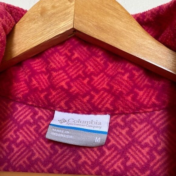 Columbia medium fleece 3/4 zip pullover jacket - Picture 5 of 6